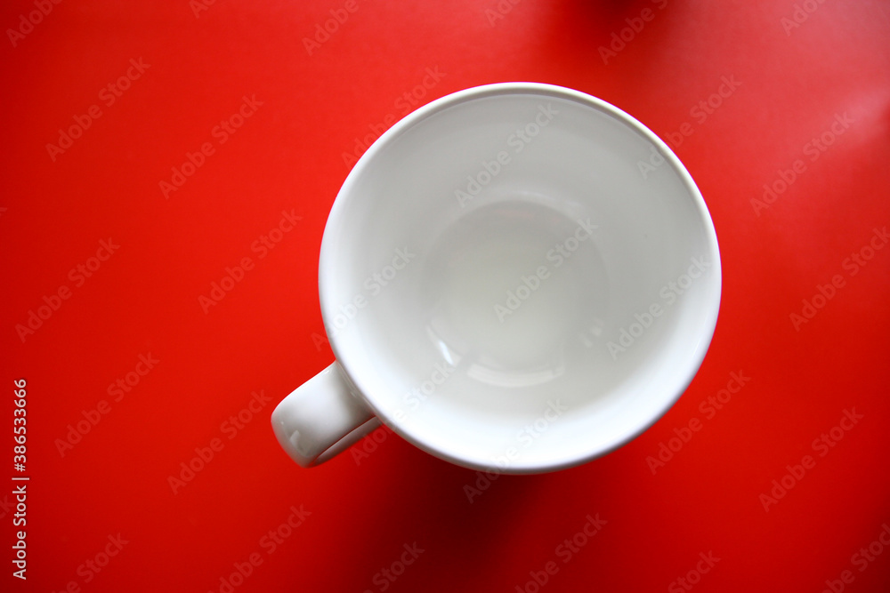 Close up of empty glass 