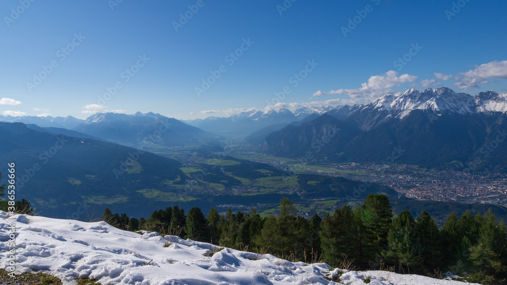 Innsbruck Nordkette Patscherkofel Hohe Gipfel Tuxer Alpen