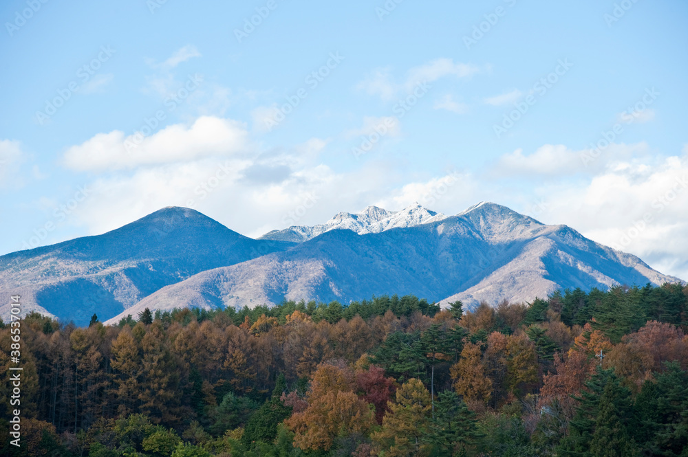 八ヶ岳パーキングエリアからの八ヶ岳 八ヶ岳パーキングエリアからの八ヶ岳