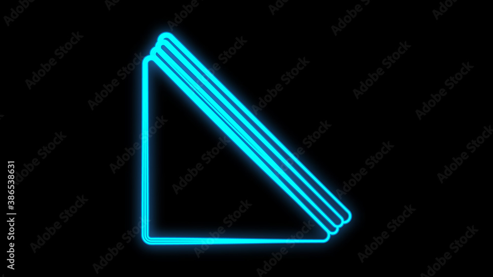 white bread sandwich with filling, over black background, vector illustration. neon sign for cafes, restaurants. neon blue. decor of the cooking area. glowing advertisement white bread sandwich with filling, over black background, vector illustration. neon sign for cafes, restaurants. neon blue. decor of the cooking area. glowing advertisement