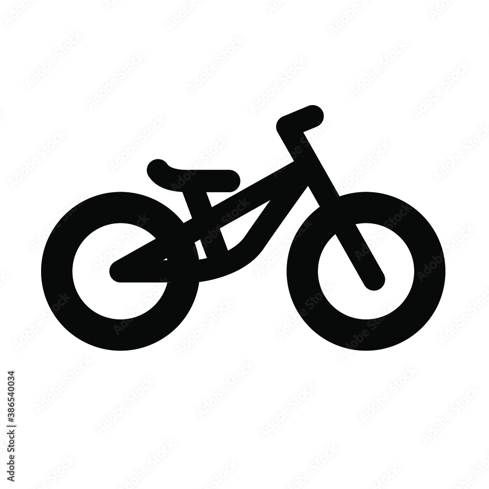 simple bike line outline vector icon illustration design isolated white background simple bike line outline vector icon illustration design isolated white background