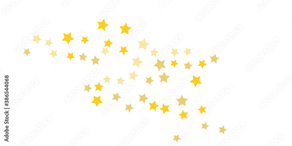 Star confetti. Star confetti.