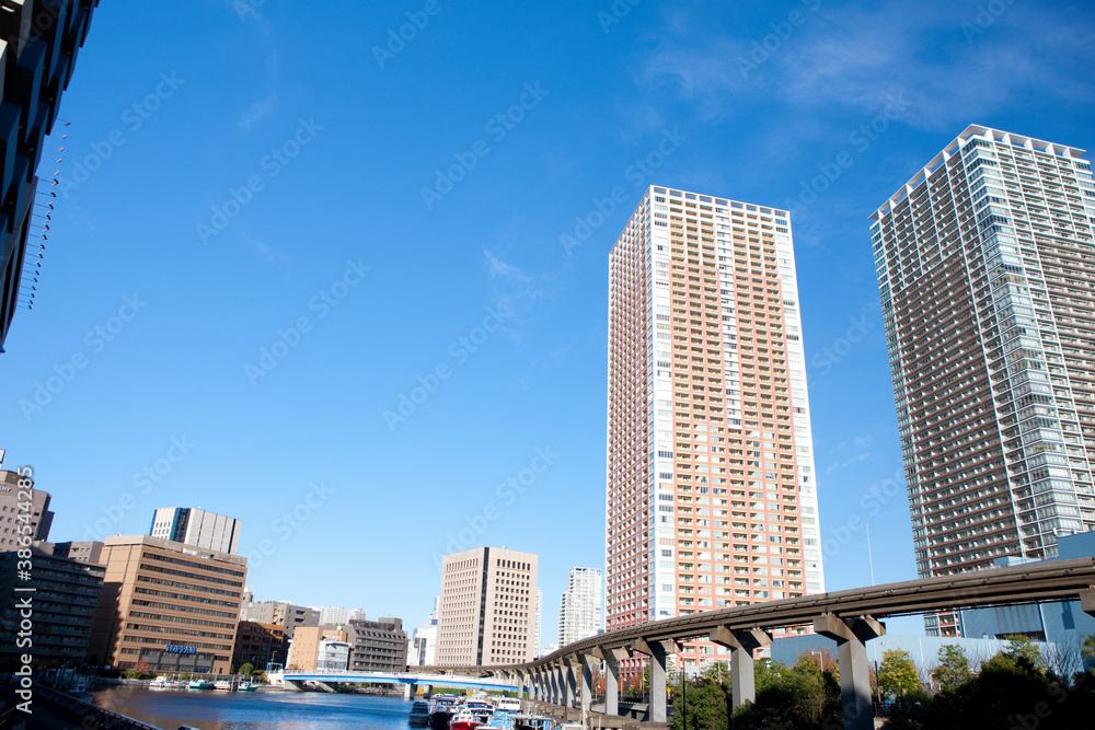 芝浦の高層マンション