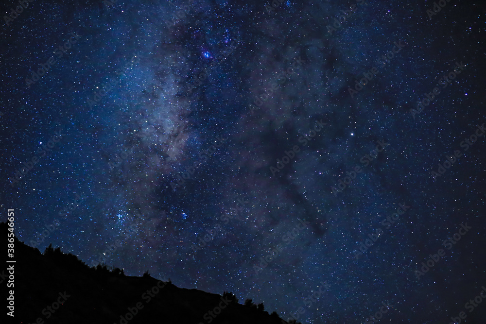 Starry Milky Way, Oahu, Hawaii Starry Milky Way, Oahu, Hawaii