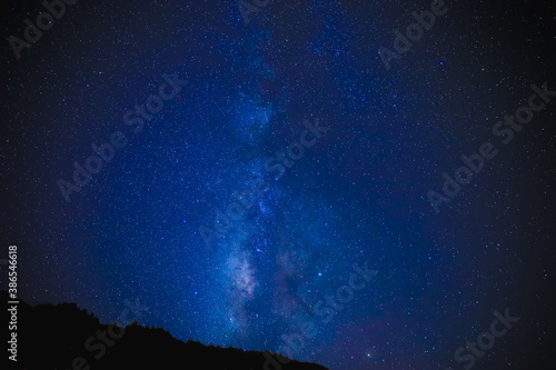 Starry Milky Way, Oahu, Hawaii