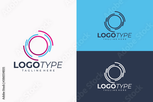 portal logo icon vector isolated