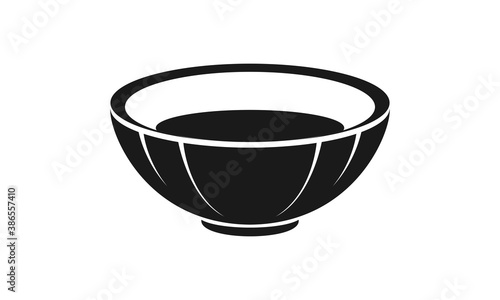 Bowl illustration vector design