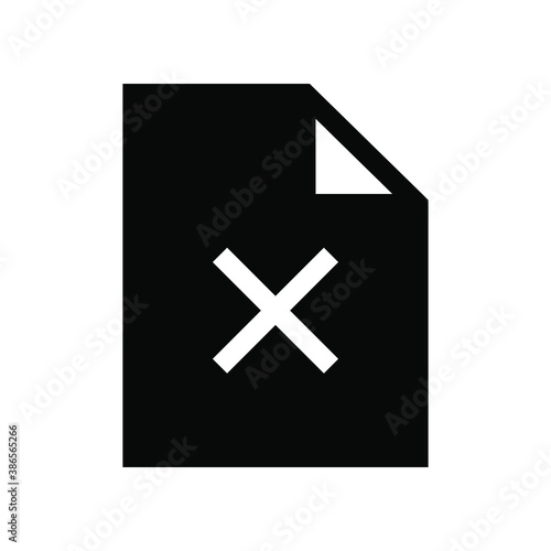 Delete file icon