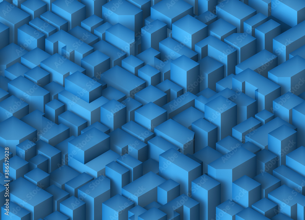 抽象的3D背景画像(街並み風) 抽象的3D背景画像(街並み風)