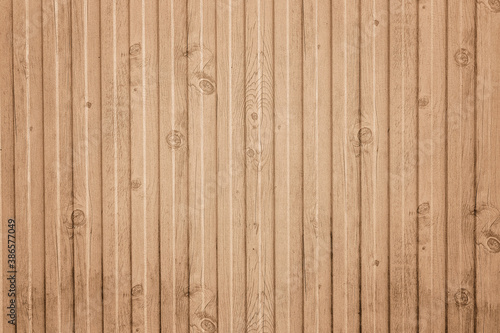 The yellow background of wooden slats