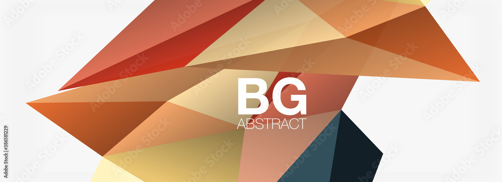 3d mosaic abstract backgrounds, low poly shape geometric design 3d mosaic abstract backgrounds, low poly shape geometric design