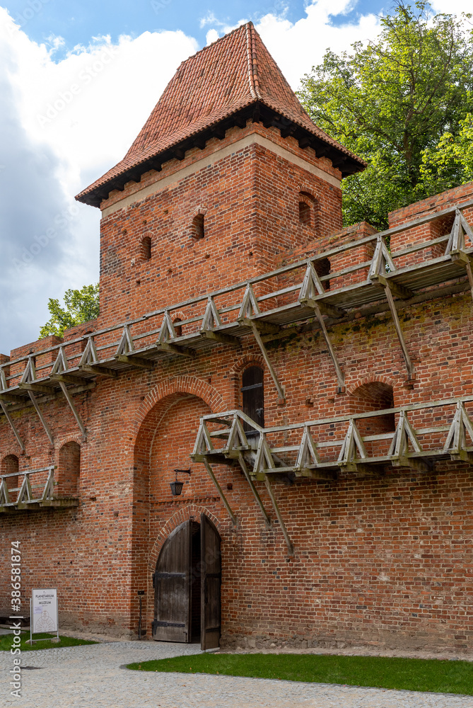Frombork Cathedral hill, a place where he worked Copernicus. Poland Frombork Cathedral hill, a place where he worked Copernicus. Poland