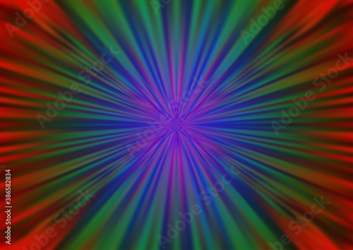 Wallpaper Mural Dark Multicolor, Rainbow vector blurred background. Torontodigital.ca