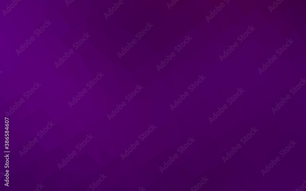 Dark Purple vector triangle mosaic template. Dark Purple vector triangle mosaic template.