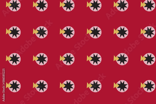 delicate christmas pattern design. very useful for your project