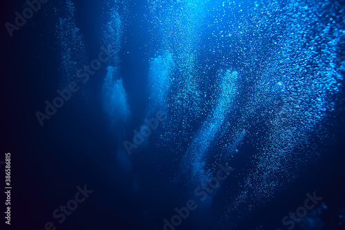 bubbles air under water ocean background diving nature abstract background underwater