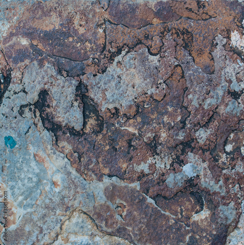 Decorative square-shaped paving tiles. Background, textures imitating natural...