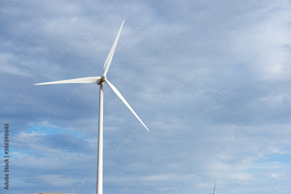 Sustainable wind energy concept Sustainable wind energy concept