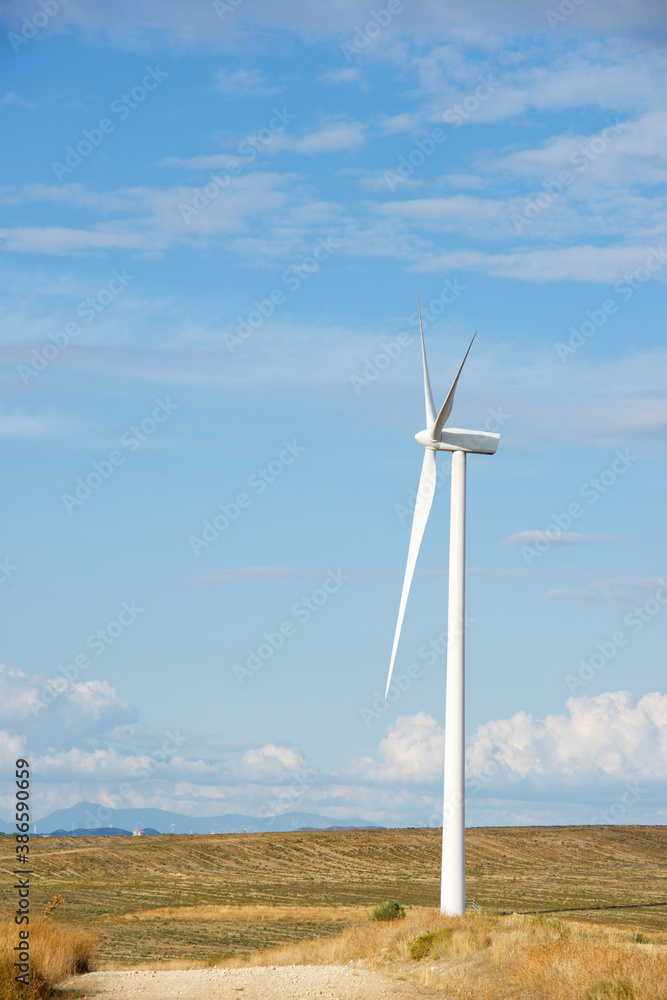 Sustainable wind energy concept Sustainable wind energy concept