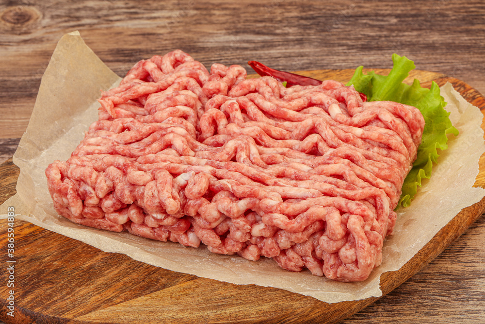 Minced meat - pork and beef Minced meat - pork and beef
