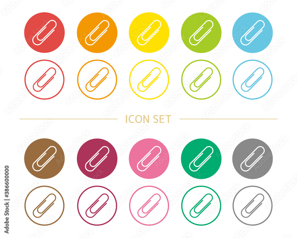 Clip vector illustration set Clip vector illustration set