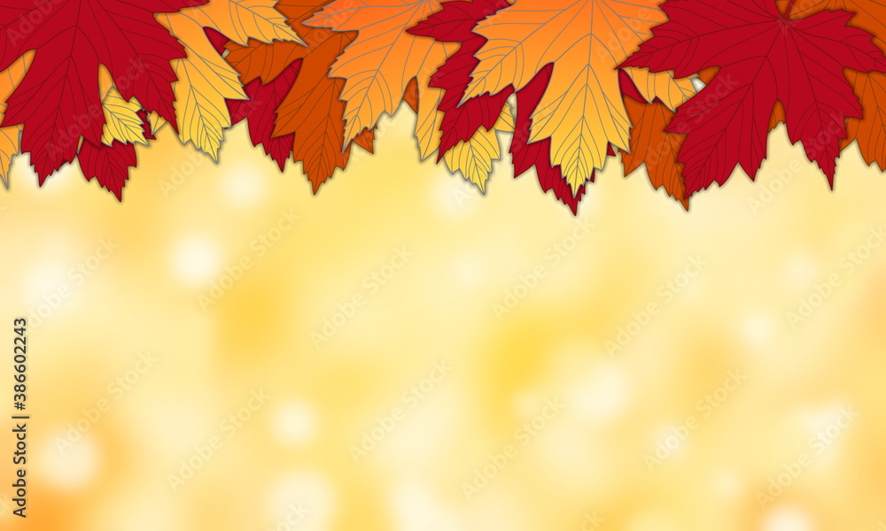 Happy thanksgiving illustration design background