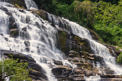 Mae Ya waterfalls  Chiangmai  Thailand