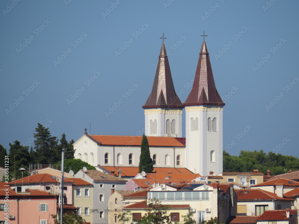 Kirche von Medulin, Istrien, Kroatien