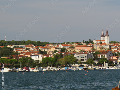 Hafen, Marina in Medulin, Istrien, Kroatien