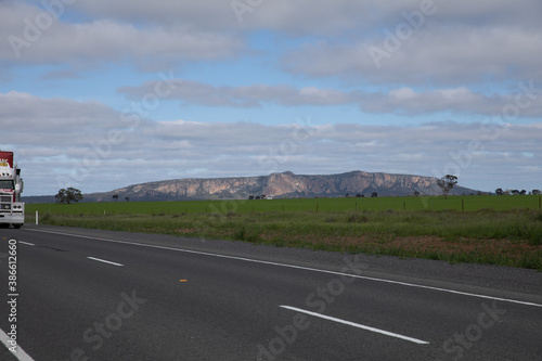 Mount Arapiles from the road photo