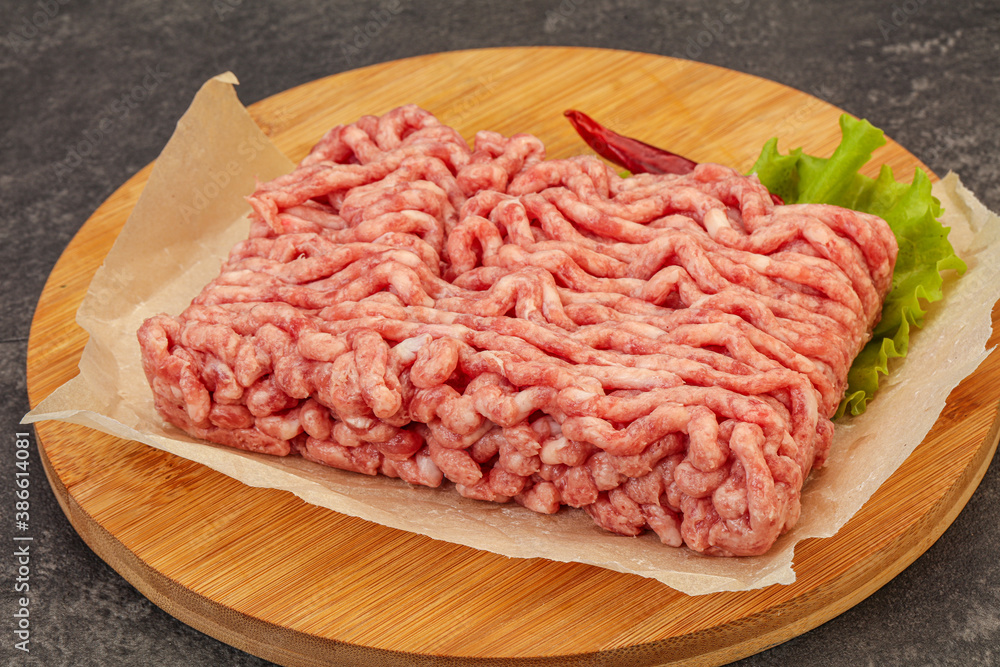 Minced meat - pork and beef Minced meat - pork and beef