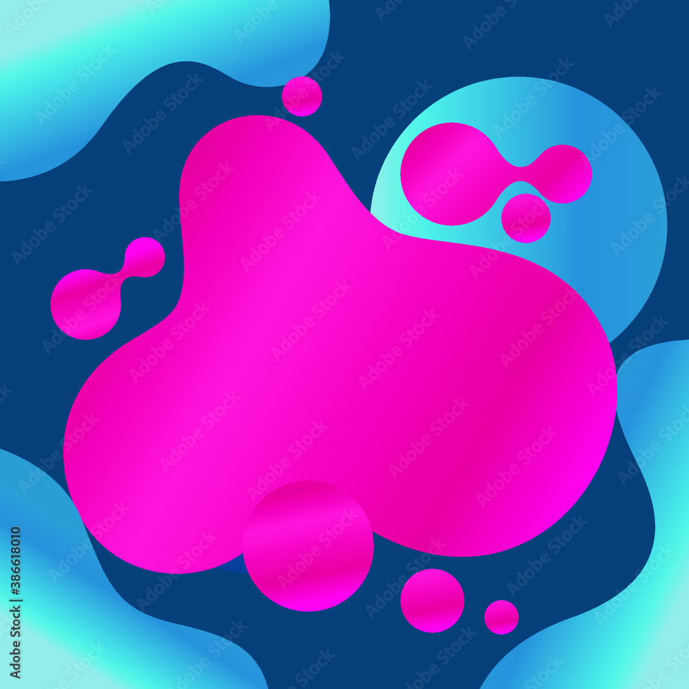 Abstract background template design. Trendy gradient shapes composition. Eps10 vector illustrati Abstract background template design. Trendy gradient shapes composition. Eps10 vector illustrati
