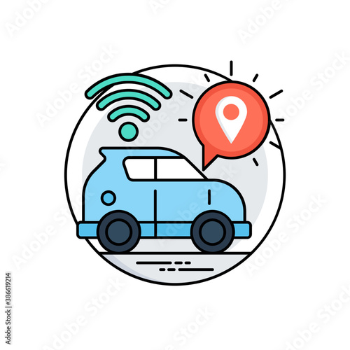 
An autonomous car is capable of sensing its environment and navigating without human input
