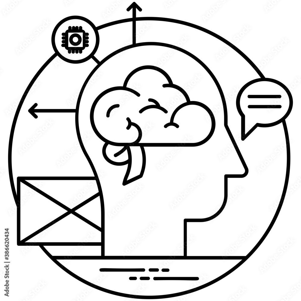 Human brain connected to circuit board design depicting human intelligence
Human brain connected to circuit board design depicting human intelligence