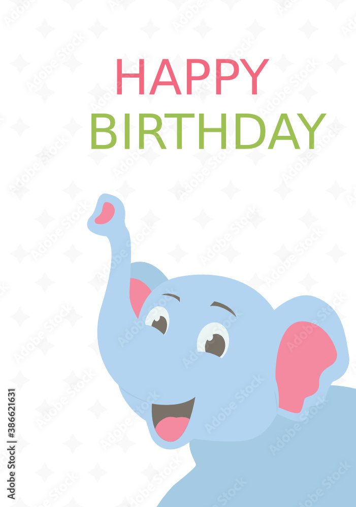Obraz premiumA beautifully designed card with written birthday text and colorful hats depicting birthday greeting , happy birthday 