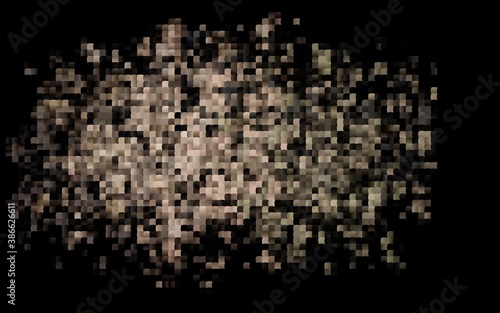 Dark Black vector layout with lines, rectangles.