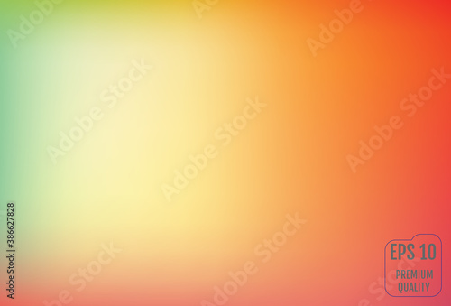 Blurred gradient mesh background. Vector.