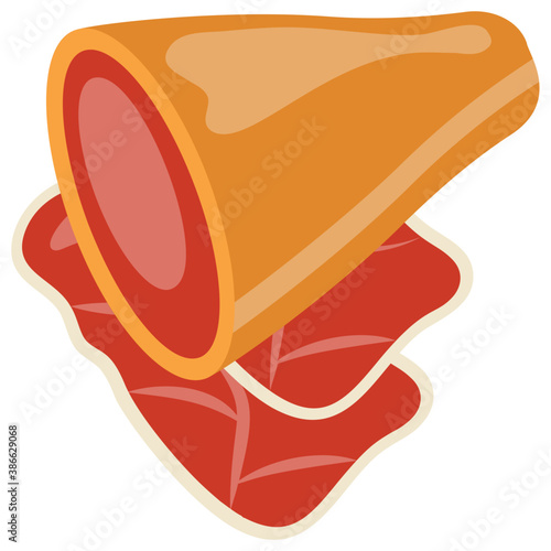 
Loaves of fresh cutted  meat mutton or beef 
