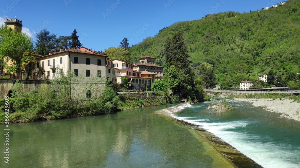 village on the river