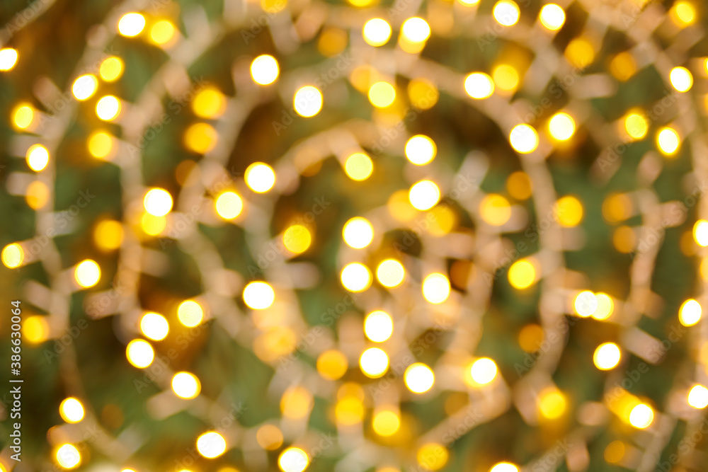blured background with Christmas lights blured background with Christmas lights