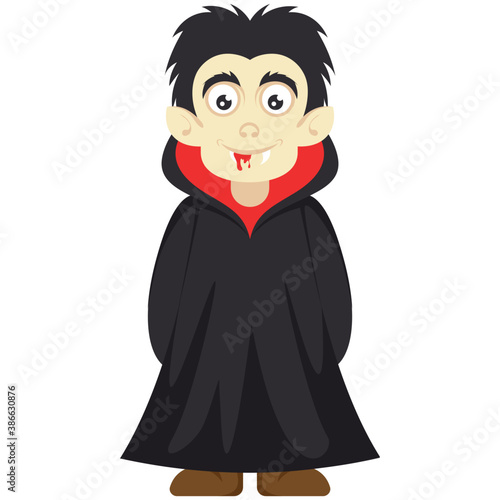 
Human avatar dressed in bat wings and bat eye mask with devil horns, evil batman character for halloween

