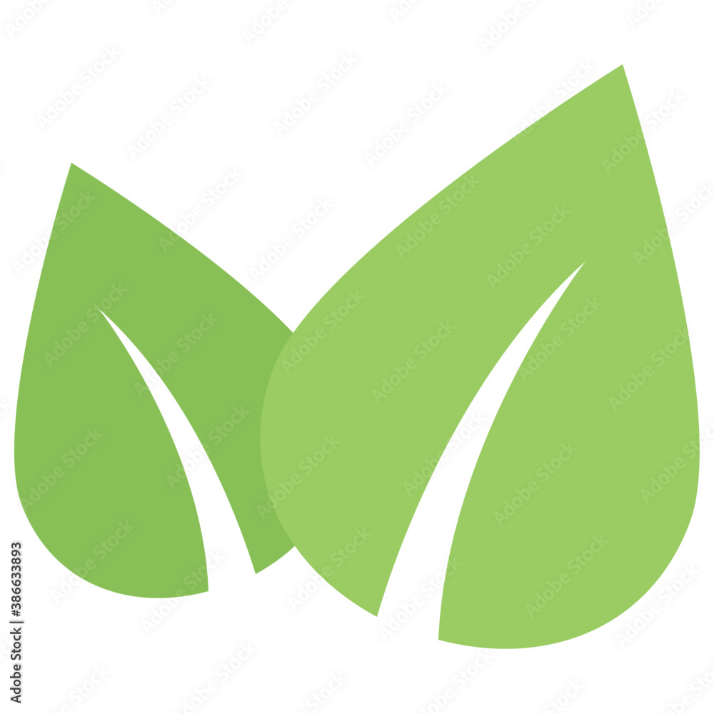 Two common leaves placed together as two components to show bipartite leaf concept
Two common leaves placed together as two components to show bipartite leaf concept