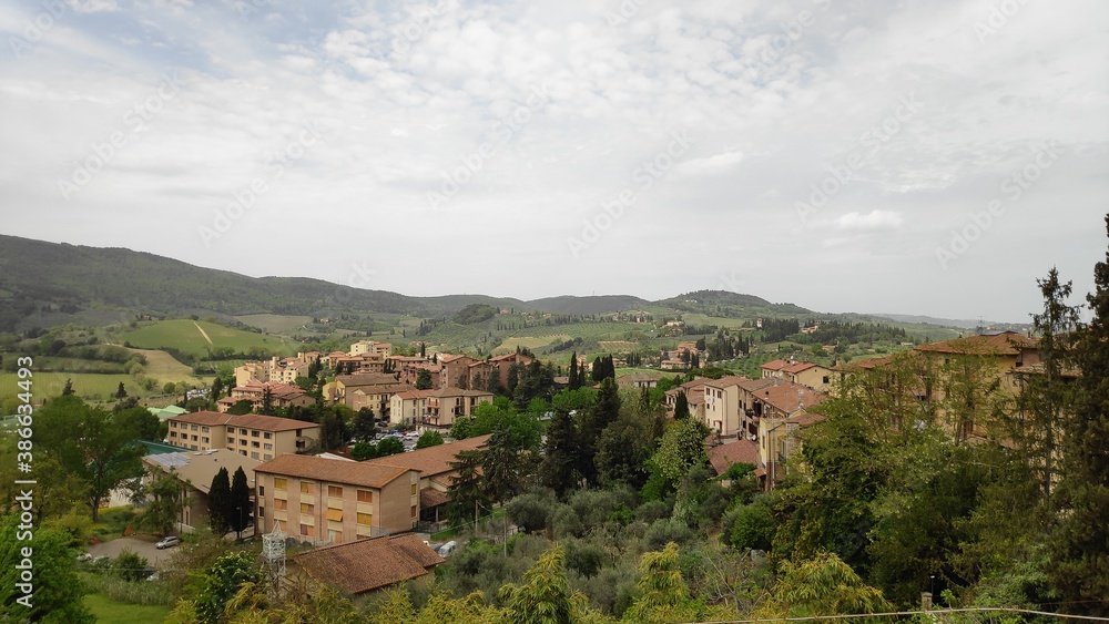 view of the village in region