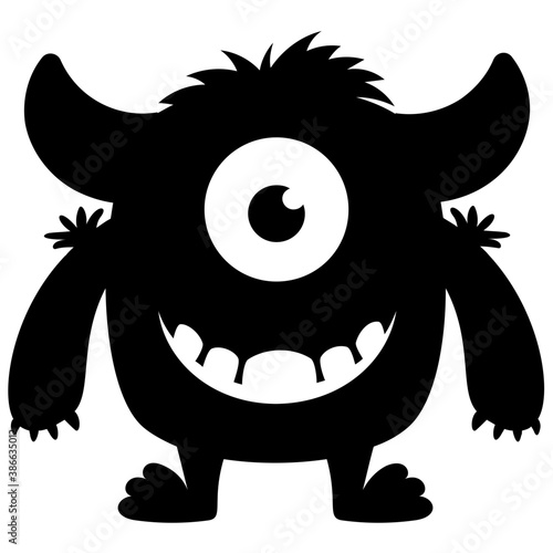 
A one eyed pink colored monster with horns, zazzle monster
