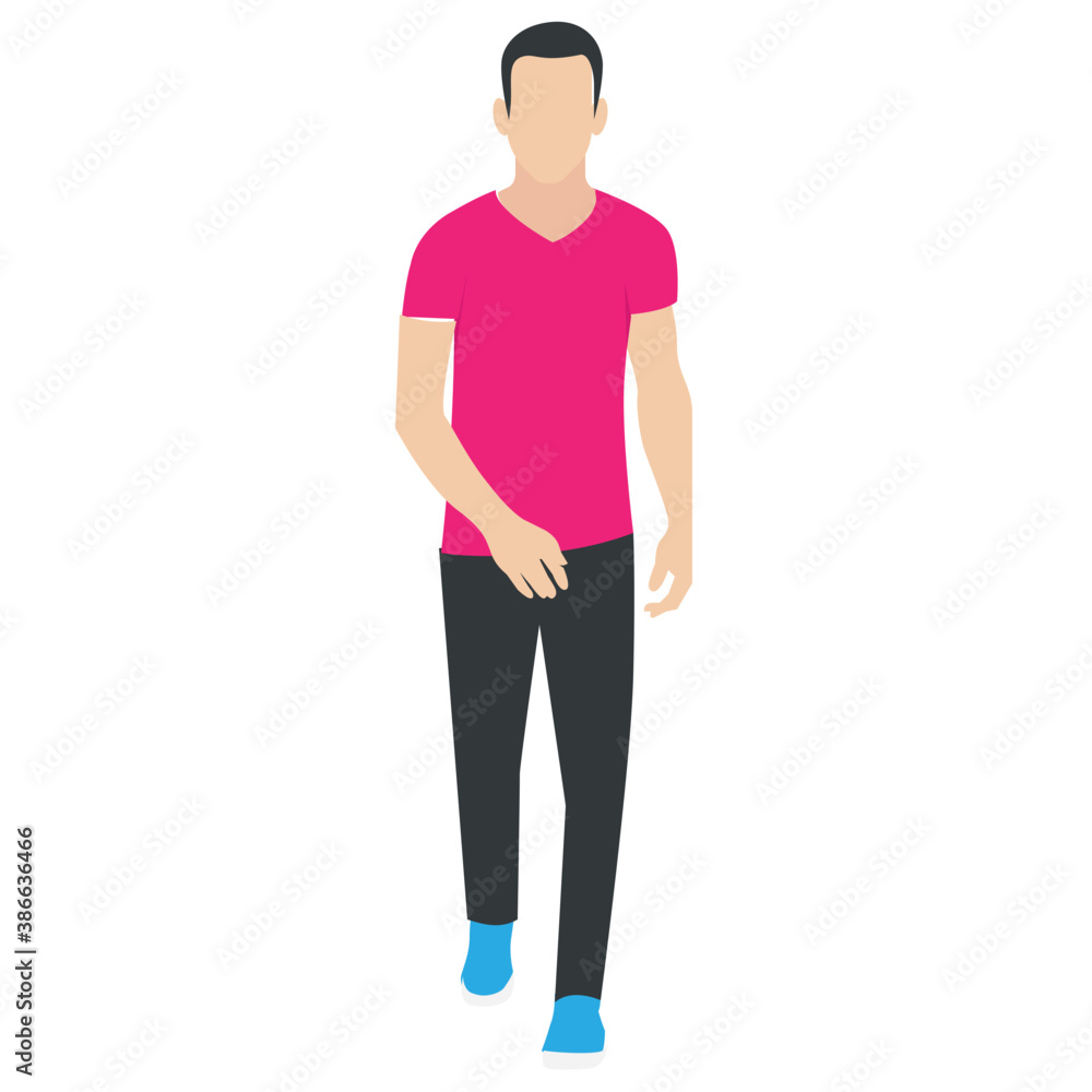 Man in summer outfit with half sleeves t-shirt and pants with akimbo gesture
Man in summer outfit with half sleeves t-shirt and pants with akimbo gesture