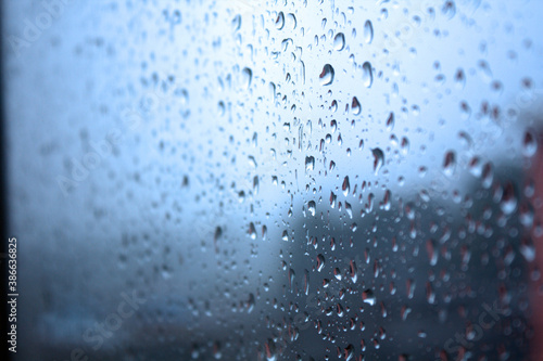 rain drops on window