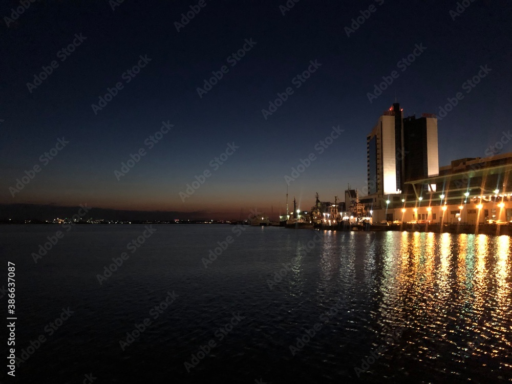 Obraz premium city at night