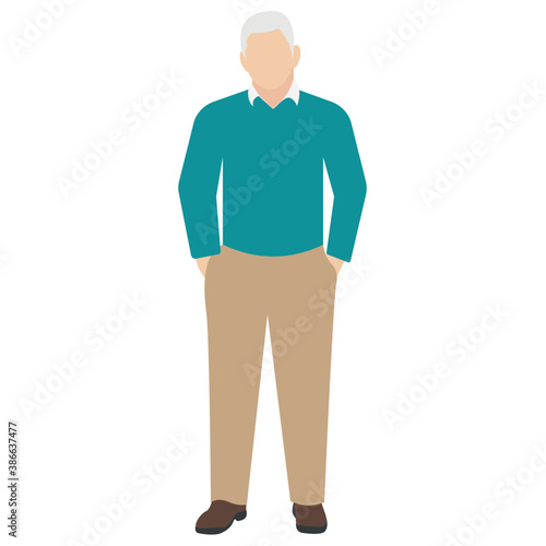 
A guy stylishly dressed up wearing denim upper, shoes and t shirt with chino jeans, looking away and presenting walking gesture 
