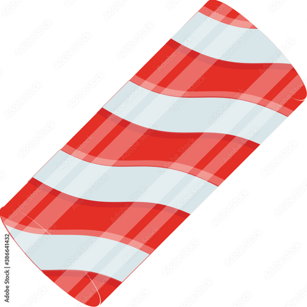 A long red stick with twisted strips in white color sweet in taste depicting twisted candy
A long red stick with twisted strips in white color sweet in taste depicting twisted candy