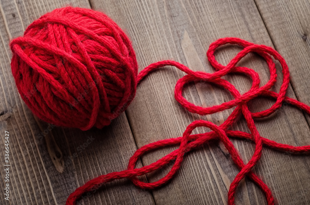 Woolen ball Woolen ball